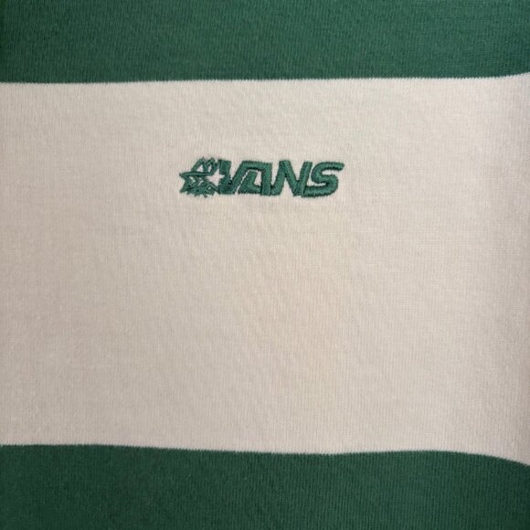 Vans Ward Stripe Rugby Shirt Mens M EUC - Picture 5 of 8